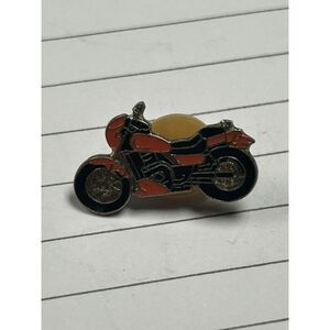 Vintage Motorcycle Pin 1" Long Biker‎